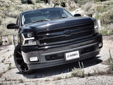 AlphaRex 07-13 Chevrolet Silverado LUXX-Series LED Projector Headlights Jet Black
