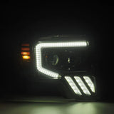 AlphaRex 09-14 Ford F150 MKII LUXX-Series LED Projector Headlights Alpha-Black
