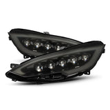 AlphaRex 12-21 Tesla Model S NOVA-Series LED Projector Headlights Alpha-Black