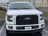 AlphaRex 15-17 Ford F150 PRO-Series Halogen Projector Headlights Jet Black