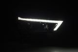 AlphaRex 14-20 Toyota 4Runner MK II PRO-Series Halogen Projector Headlights Alpha-Black