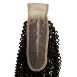 Jerry Curl 2x6 Transparent Lace Human Hair Closure