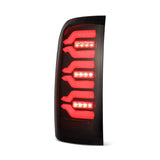 AlphaRex 14-18 Chevrolet Silverado 1500 / 15-19 Silverado 2500HD/3500HD / 15-19 GMC Sierra 3500HD Dually LUXX-Series LED Tail Lights Black