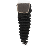 Deep Wave 4x4 HD Lace Human Hair Closure