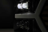 AlphaRex 07-13 Chevrolet Silverado NOVA-Series LED Projector Headlights Jet Black