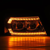 AlphaRex 04-08 Ford F150 / 06-08 Lincoln Mark LT LUXX-Series LED Projector Headlights Chrome