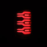 AlphaRex 14-18 Chevrolet Silverado 1500 / 15-19 Silverado 2500HD/3500HD / 15-19 GMC Sierra 3500HD Dually LUXX-Series LED Tail Lights Black