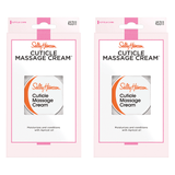 (2-Pack) Sally Hansen Treatment Cuticle Massage Cream, 0.4 oz