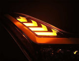 AlphaRex 08-13 Infiniti G37/14-15 Q60 Coupe MK II NOVA-Series LED Projector Headlights Jet Black
