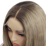 Autumn Glueless 5x5 HD Lace Professionally Colored 100% Human Hair Closure Wig