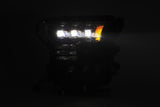 AlphaRex 15-17 Ford F150 / 17-20 F150 Raptor NOVA-Series LED Projector Headlights Alpha-Black