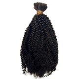 Afro Kinky Bulk 100% Human Braiding Hair
