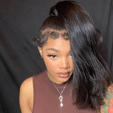 Natural Black 100% Human Hair Ponytail Extension