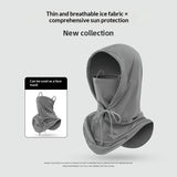 Sunscreen Face Mask With Hood Full-face UV Protection