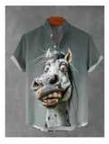 Hawaiian-style Fashionable And Breathable Mens Shirt
