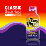 Grape Flavor Regular Strength 5-hour ENERGY Shots