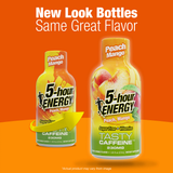 Peach Mango Flavor Extra Strength 5-hour ENERGY Shots