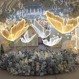 Hotel Mall Wedding Butterfly-wing Path Lights