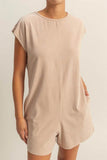 HYFVE Round Neck Cap Sleeve Relaxed Fit Breezy Romper