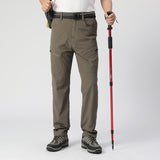 Outdoor Work Pants For Hiking Waterproof Stretchy Breathable With Multiple Pockets