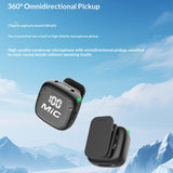 Outdoor Video Live-streaming Wireless Lavalier Microphone