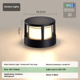 Outdoor Aluminum Wall Pillar Lamp