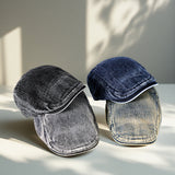 Spring Style Men's Denim Advance Hats South Korea Trend