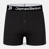 Men's Bamboo Anti-Chafing & Breathable Boxer Shorts (3-Pack) | Black