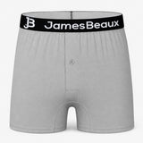 Men's Bamboo Anti-Chafing & Breathable Boxer Shorts (3-Pack) | Heather Gray