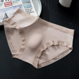 Ice Silk Seamless Lightweight Mens 3D Pouch High-elastic Briefs