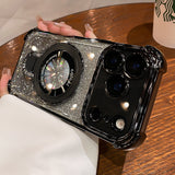 Four Corner Airbag Drop Proof Phone Case With Glitter Powder Protective Cover