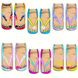3D-printed Flip-flop Toe Socks