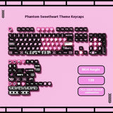 Sublimation Cute Cartoon Pig Party Theme Height Keycap Full Set