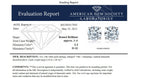 AGS Certified 14K White Gold 1.0 Cttw 4-Prong Set Brilliant Round-Cut Solitaire Diamond Push Back Stud Earrings (I-J Color, I1-I2 Clarity)