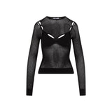Off White Net Arrow Bralette Top Women