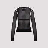 Off White Net Arrow Bralette Top Women
