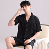 Ice Silk Pajamas Men's Spring And Summer Lightweight Breathable