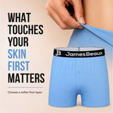 Men's Bamboo Anti-Chafing & Breathable Boxer Shorts (3-Pack) | Blue