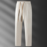 Men's Micro Wide Straight Breathable Sports Pants