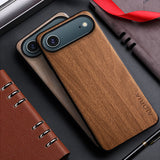 Minimalist Interwoven Wood-grain Phone Case