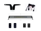 32" Lower Bumper Hidden LED Light Bar Brackets/Combo | Toyota 4Runner 2003-2009