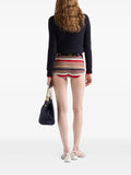 Prada Women Cotton Boat Neck Sweater