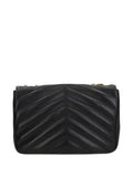 Saint Laurent Women New Loulou Large Bag In Matelassé Lambskin