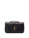 Saint Laurent Women Loulou Medium Bag In Matelassé Lambskin