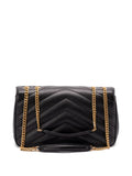 Saint Laurent Women Loulou Medium Bag In Matelassé Lambskin