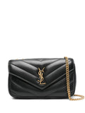 Saint Laurent Women Loulou Small Bag In Matelassé Lambskin