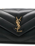 Saint Laurent Women Loulou Small Bag In Matelassé Lambskin