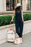 Minimalism 3 Pieces Luggage Set - Pearl White's