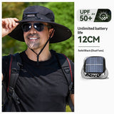 Spray Fan Hat Cooling Sunshade Fisherman Hat