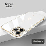 Electroplated Silicone Full-body Drop-proof Phone Case